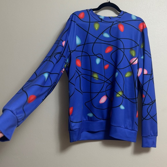 Large Christmas light shirt unisex - Picture 1 of 8